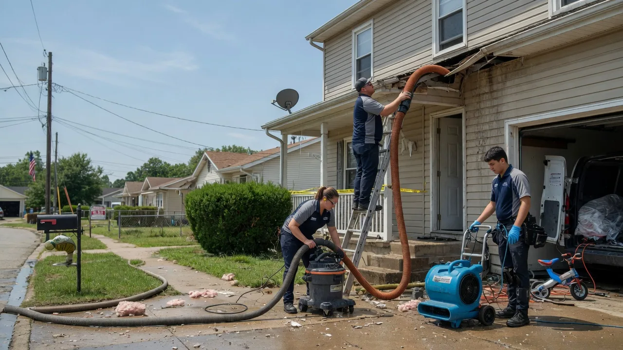 Water Damage Restoration in Kaw City, OK near me